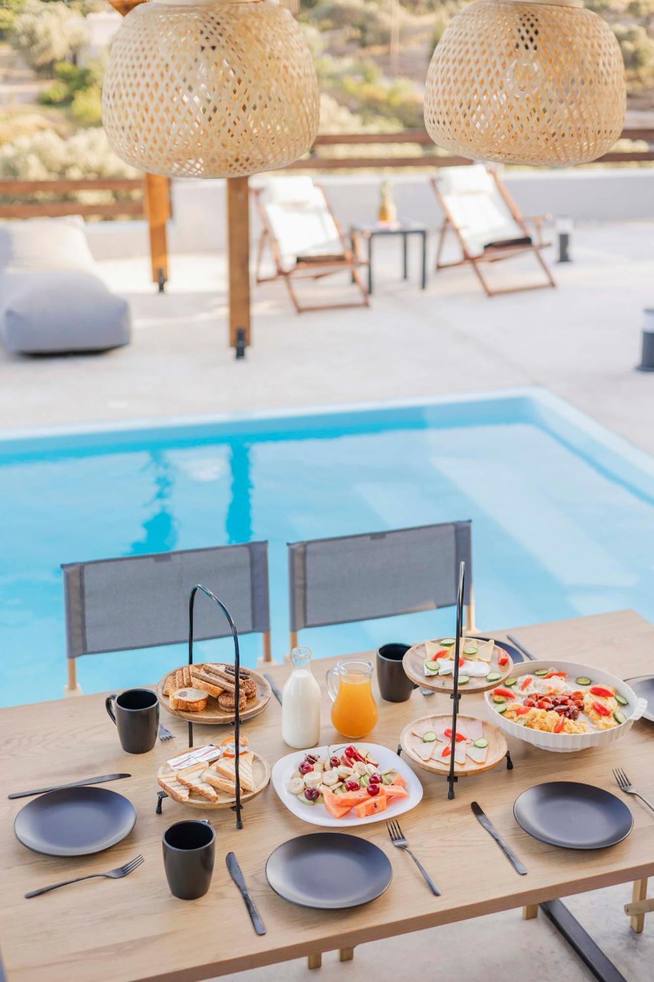 Villa Tranquility Psinthos Ngoại thất bức ảnh
