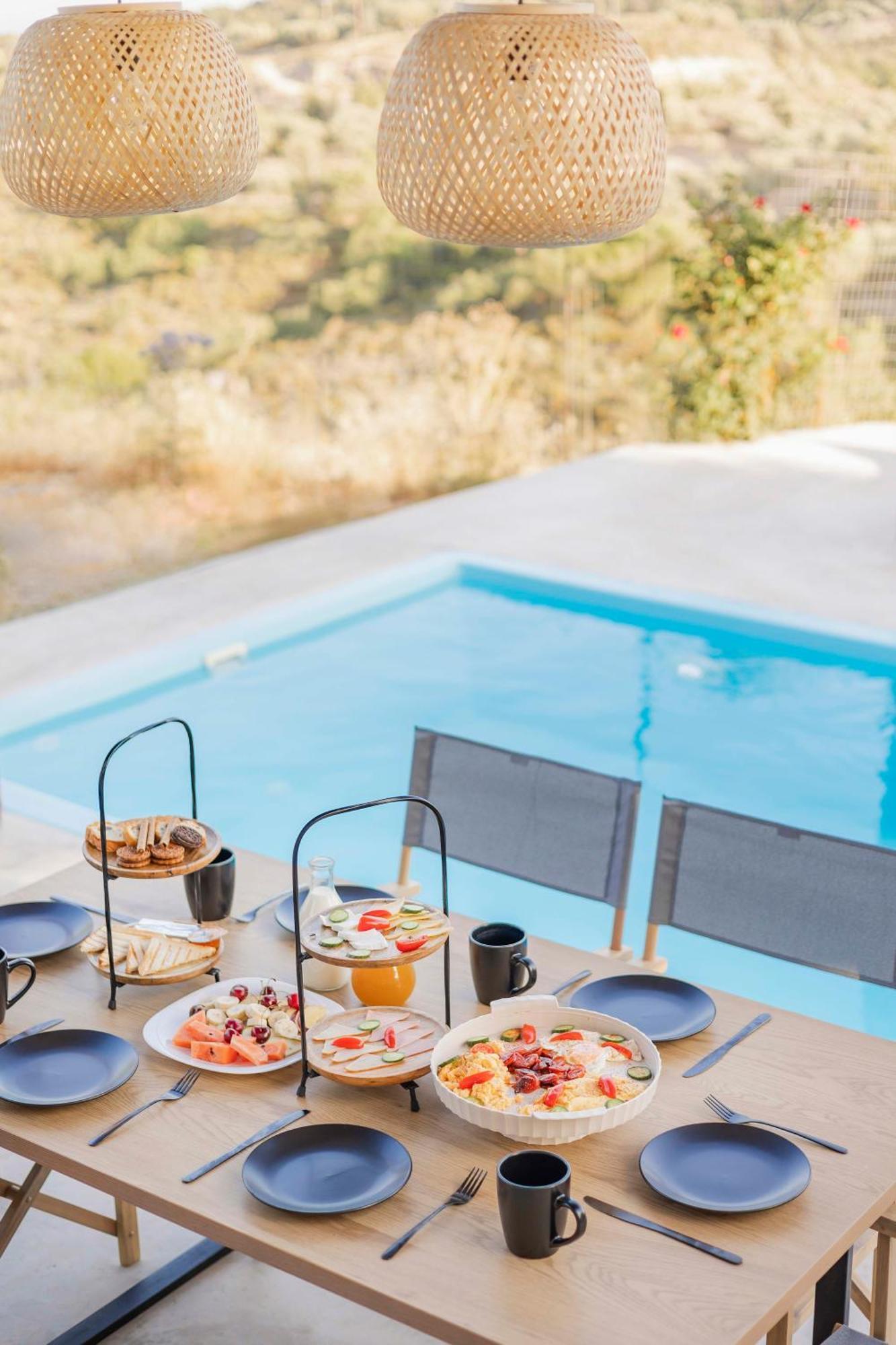 Villa Tranquility Psinthos Ngoại thất bức ảnh